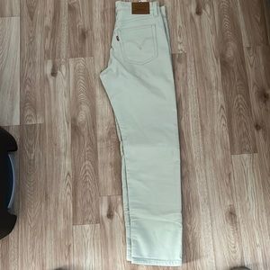 Levi sea-foam corduroy jeans. Worn once